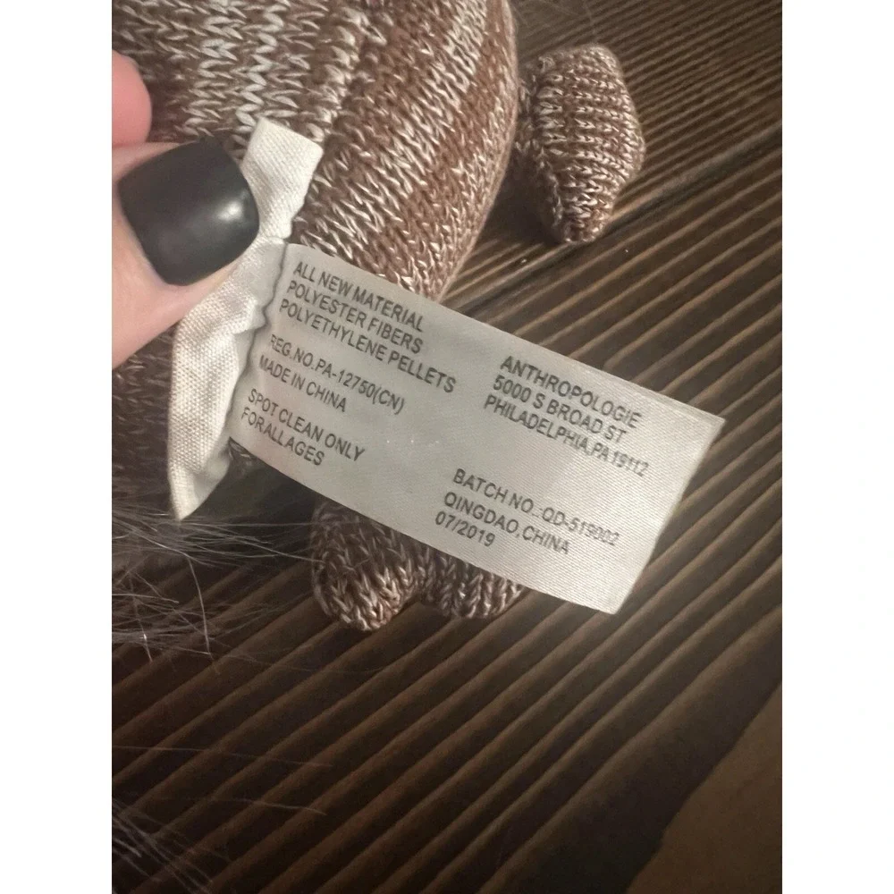 Olivia The Owl‎ By Anthropologie Stuffed Animal Plush Knit